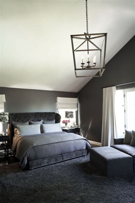 Monochromatic Palette Modern Bedroom - Interiors By Color