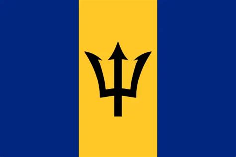 Barbados Flag Colors - Flag Color - Hex, RGB, CMYK and PANTONE