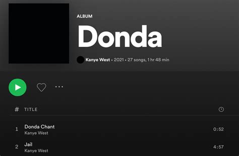 Kanye West's 'Donda' Has 2nd Biggest Album Debut on Spotify