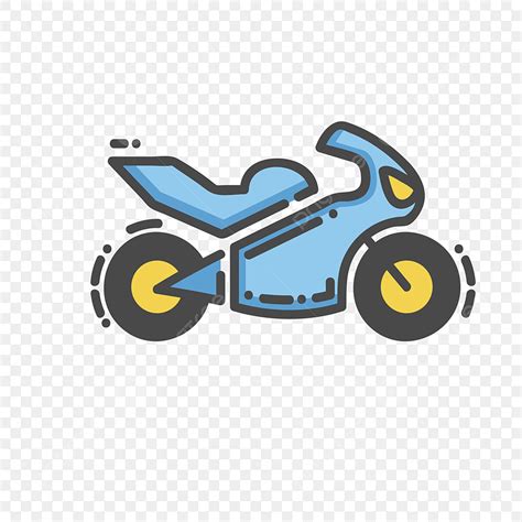 Motorcycle Cartoon PNG Picture, Cartoon Motorcycle, Mountain Bike ...