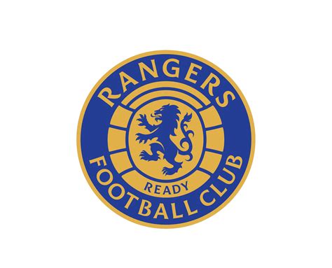 Glasgow Rangers Club Symbol Logo Scotland League Football Abstract ...