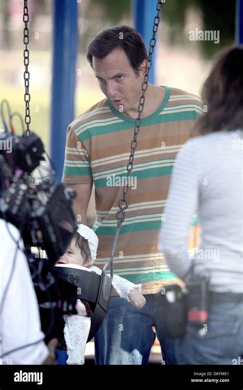 Will Arnett on the set of his new TV show 'Up All Night' filming at a ...