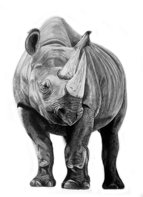 Black Rhino - Prints - Corrina Thurston