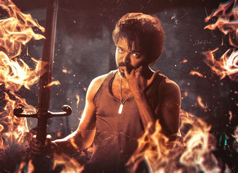 Leo Thalapathy Vijay Movie Full HD 4K+ Wallpapers - Wallpaper Buzz