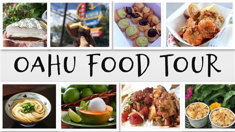 Oahu Hawaii Food Tour (Best Places To Eat) - YouTube