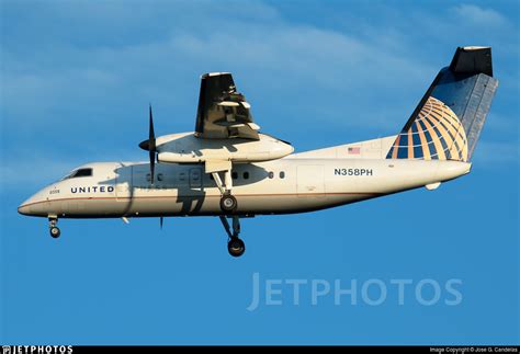 N358PH | Bombardier Dash 8-Q202 | United Express (Commutair) | Jose G ...