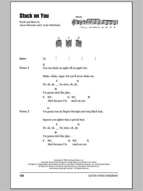 Stuck On You by Elvis Presley - Guitar Chords/Lyrics - Guitar Instructor