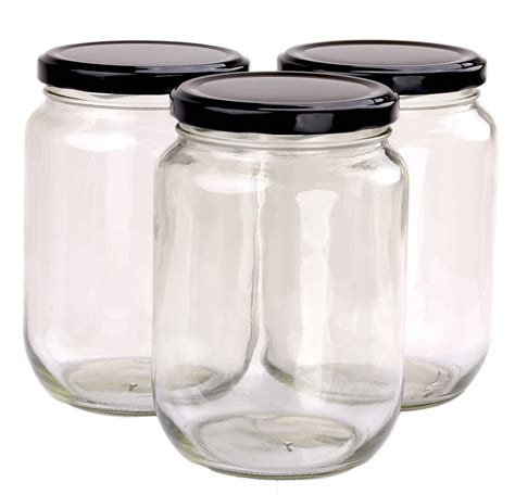 36 pcs Honey Jars 1kg size Hexagonal Glass Jar Black Lid