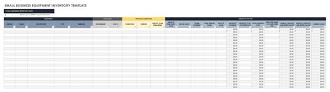 Free Small Business Inventory Templates | Smartsheet