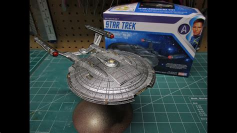 Polar Lights Star Trek NX-01 Enterprise 1/1000 Scale Model Kit Build ...