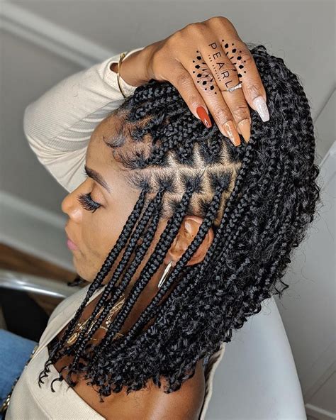 12 Short Small Box Braids - Short Hair Care Tips - Short Locks Hub