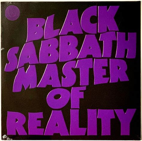 Black Sabbath Master of Reality [Embossed] LP Vinyl Record Album [New ...