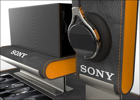 Sony Headphones on Behance