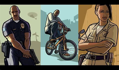 Character Artwork - Characters & Art - Grand Theft Auto: San Andreas