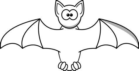 Bat Clip Art Black And White - ClipArt Best