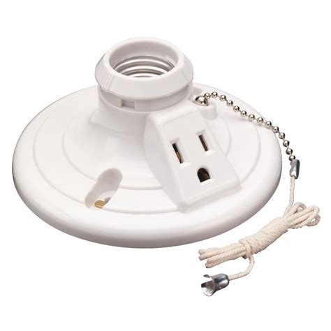 Legrand 60-Watt White Ceiling Socket at Lowes.com