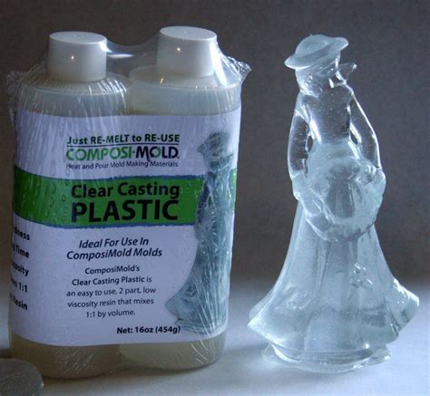 ComposiCast Clear Casting Plastic Epoxy Resin, 8 or 16 fluid oz options ...