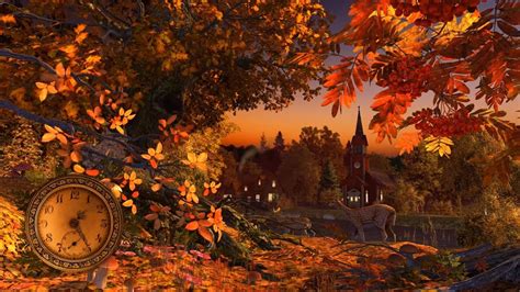 3D Screensaver - Autumn Wonderland - YouTube