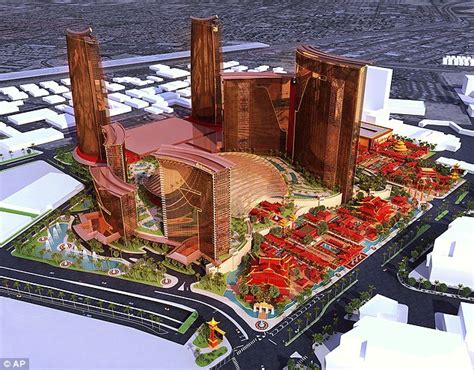 Construction begins on China themed mega-casino in Vegas | Daily Mail ...