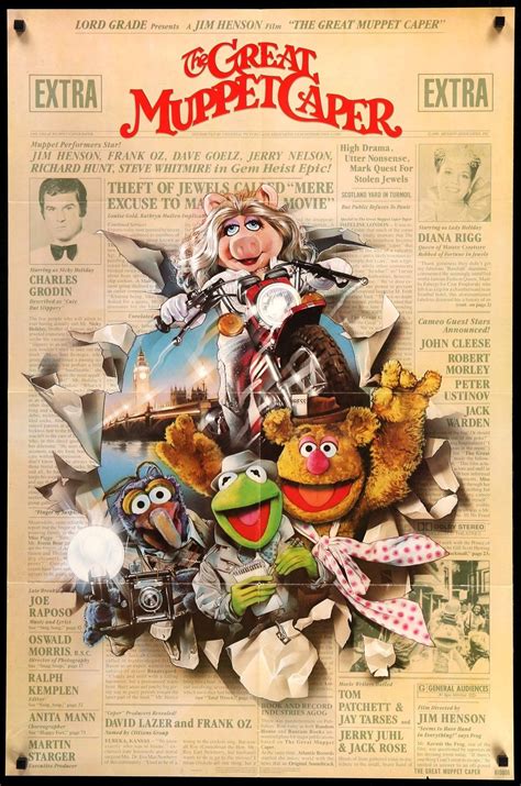 Great Muppet Caper (1981) Original One-Sheet Movie Poster - Original ...