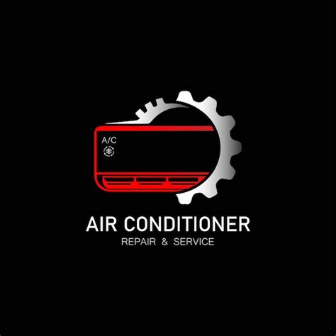 Premium Vector | Air Conditioner Repair amp Service Logo Vector Icon ...