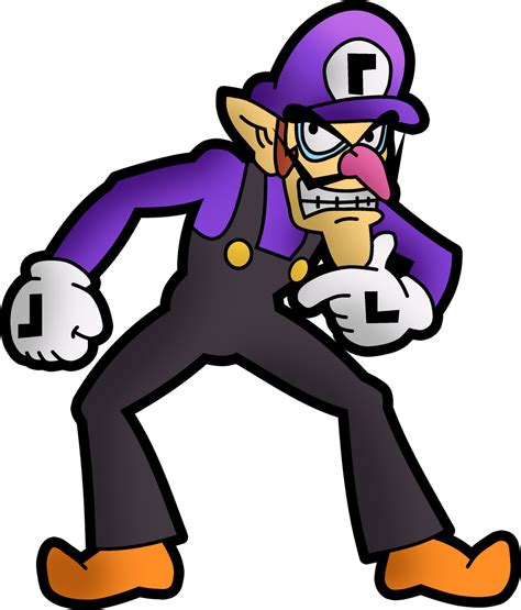 Waluigi by Fawfulthegreat64 on DeviantArt