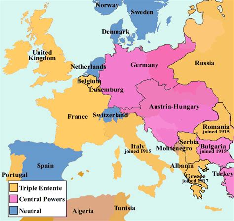 Map of Europe after WWI | Howell World History