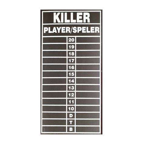 Headstart Dart Scoreboard Killer | Sportsmans Warehouse