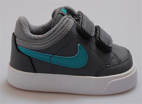 Brand New Nike Baby Toddler kids Capri Grey Velcro Trainers Sneakers | eBay