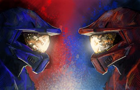 Red vs. Blue, Halo HD Wallpapers / Desktop and Mobile Images & Photos