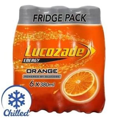 Lucozade 6 x 380ml Various Flavours Online & Instore, £2 at Morrisons ...