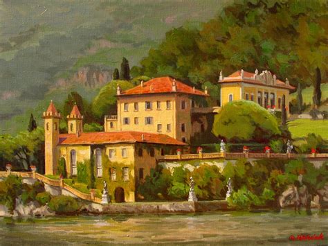 Painting of Italian countryside : r/italianamerican