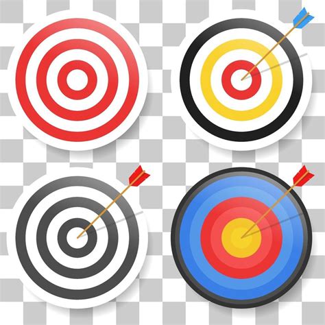 Target set icon. Vector sign 2041280 Vector Art at Vecteezy