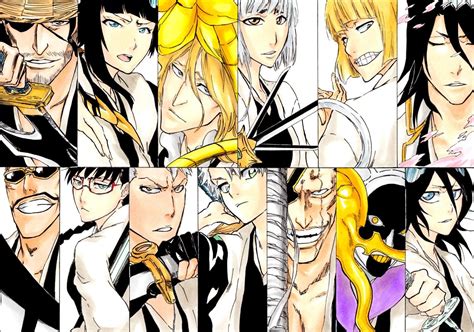 Soul Society new Divisions | Anime, Anime bleach, Capitanes de bleach