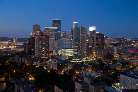 Minneapolis Skyline at night