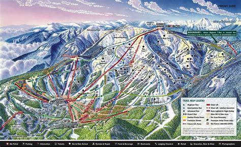 Whitefish Mountain Ski Resort Trail Map | Montana Ski Resort Maps