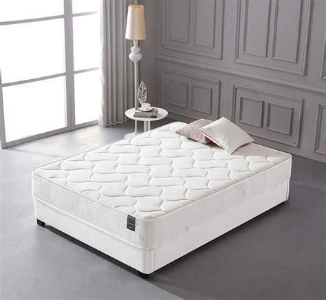 Oliver Smith® Organic Cotton 10" Spring & Foam Hybrid Mattress, Firm ...