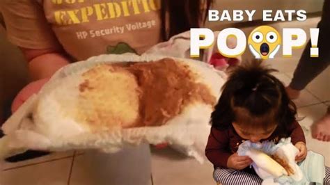 BABY EATS POOP! [PRANK] | HILARIOUSLY FUNNY | - YouTube