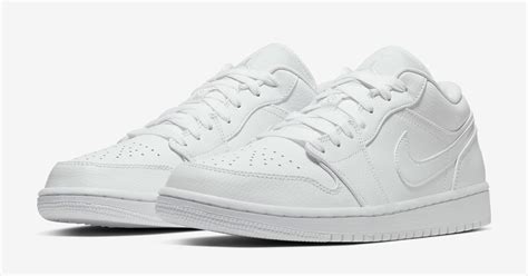 Air Jordan 1 Low Triple White Available Now | SneakerFits.com