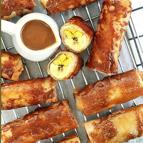 CRISPY BANANA AND LANGKA TURON RECIPE