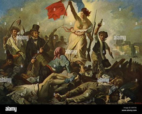 Liberty leading the people 1830 hi-res stock photography and images - Alamy