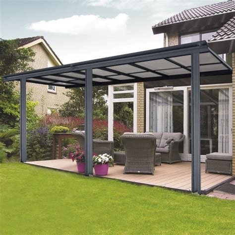 14ft x 10ft Anthracite Veranda Garden Canopy - Primroseï¿½ £899.99 ...