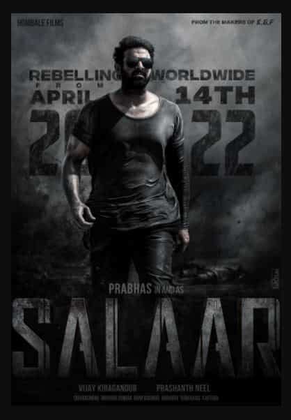 Salaar Movie Prabhas: Release Date, Cast, Poster, Heroine - Confirmed ...