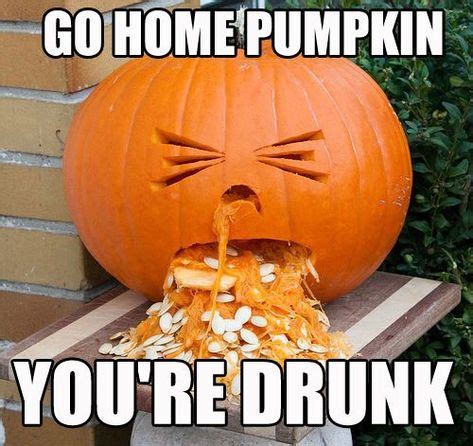 you are drunk just in time for halloween! #pumpkins #funny #lol # ...