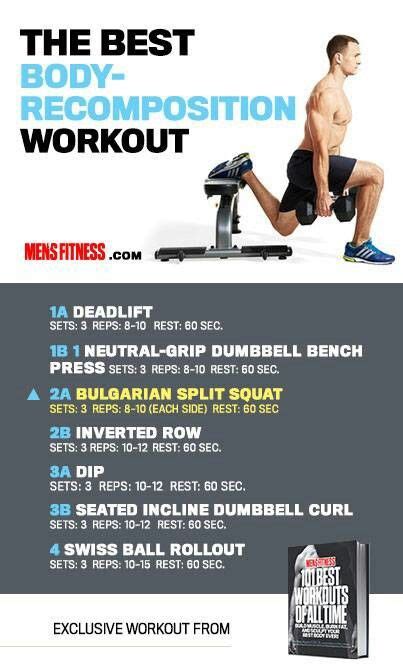 The Best Body Composition Workout | Mens Fitness, Workouts, Techniques ...