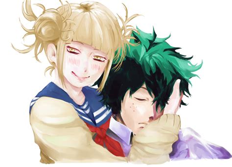 Deku and Toga by archist27 on DeviantArt