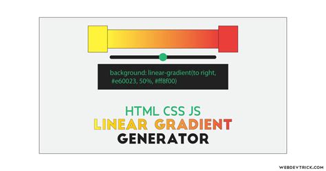 Linear Gradient Generator With Color Picker | Get CSS Code of Gradient