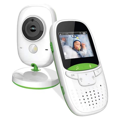 Video baby monitor-wireless remote camera, night vision, temperature ...