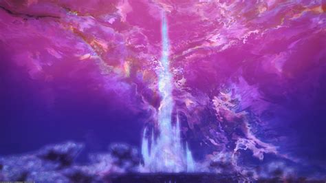 Crystal Tower Wallpaper : ffxiv