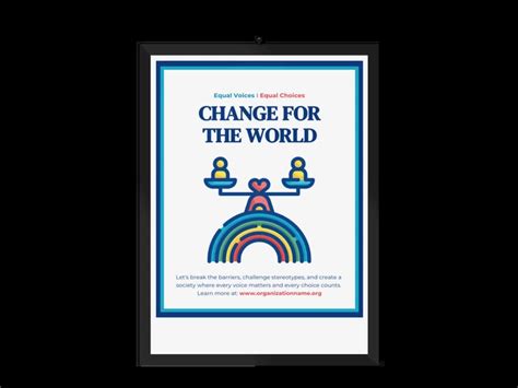 Free Gender Equality Posters - Venngage